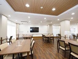 共用の快適な食堂