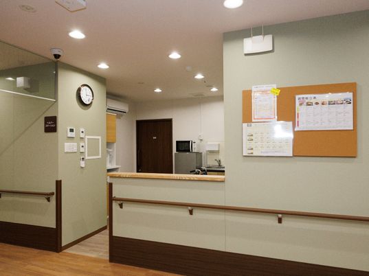 スタッフカウンターのナースステーション