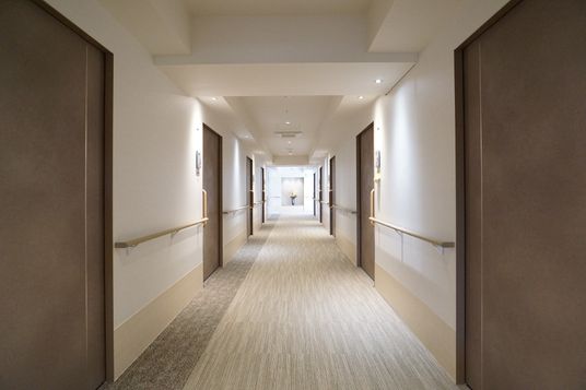 清潔感のある廊下