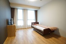 清潔な居室の一角