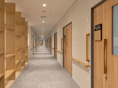 清潔な廊下の風景