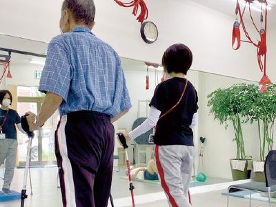 機能訓練の様子