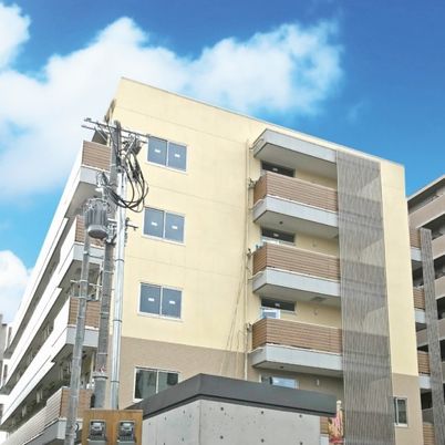 清潔感ある施設の外観