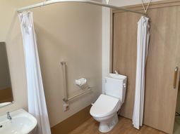 バリアフリーのトイレ