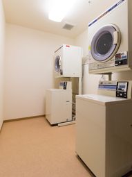 清潔な洗濯室の一角