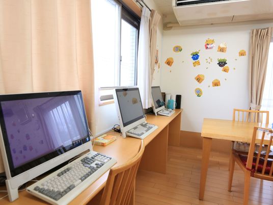 機能訓練室の活動風景