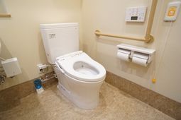 清潔感あるトイレ設備