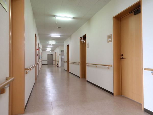 清潔な廊下の様子