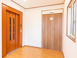 清潔な居室の一角