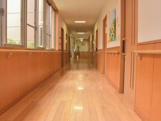 清潔感のある廊下
