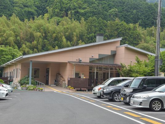 自然豊かな外観