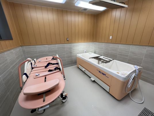 整備された清潔な浴室