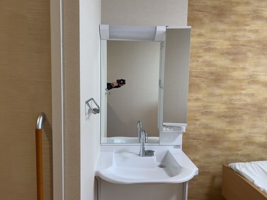 清潔感のある洗面台