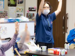 スタッフと利用者の活動