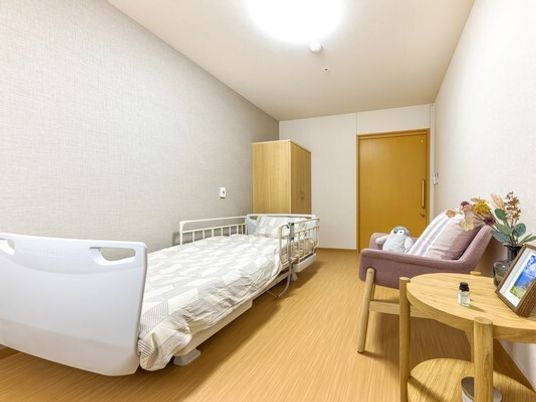 整えられた居室の一角