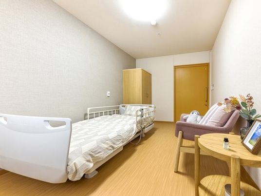 整えられた居室の一角