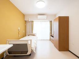 清潔な個室の居室