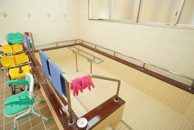 清潔な浴室の設備
