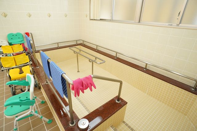 清潔な浴室の設備