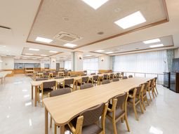 広々とした食堂