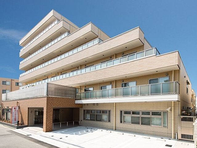 多階層のモダンな建物 外観 清潔感のある外観が自慢のモダンな建物です。ここでの仕事は快適な環境での就労が期待できます。