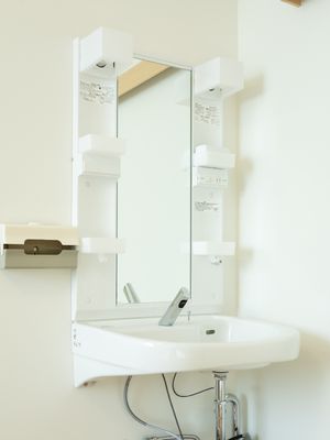 清潔感のある洗面台