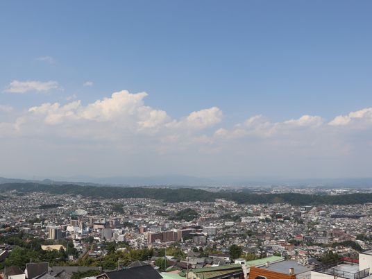 眺望良い風景画像