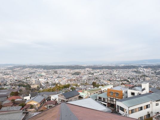 町並みを望む景色