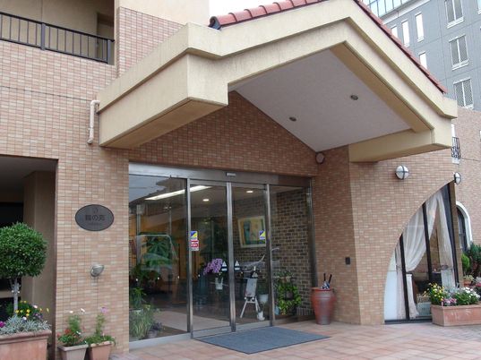 エントランスの入口部分