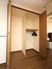 整然とした洋室のクローゼット