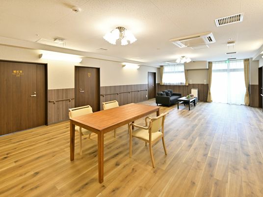きれいな広々とした空間