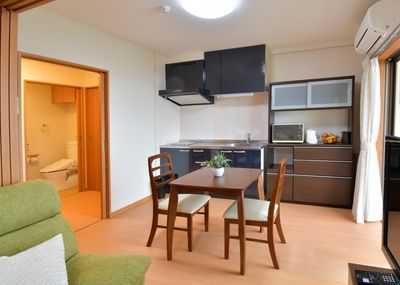 整った設備の居室