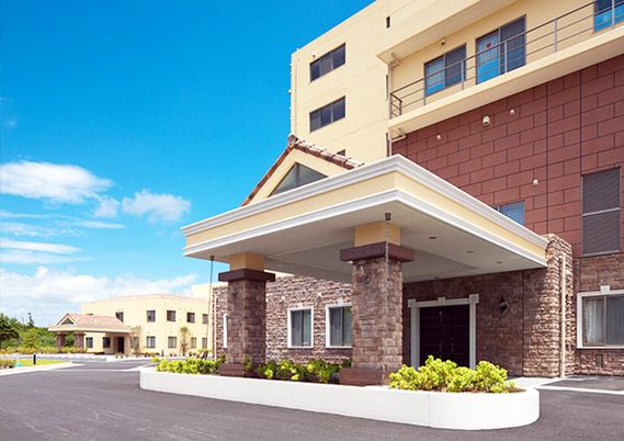 スタイリッシュなエントランス