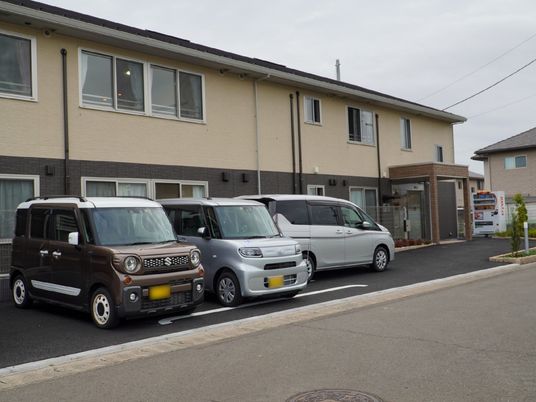 整備された施設の外観