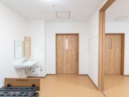 清潔な居室の一角