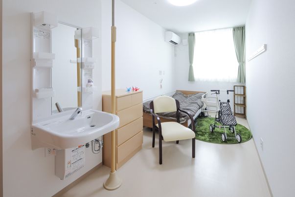 清潔な居室一角