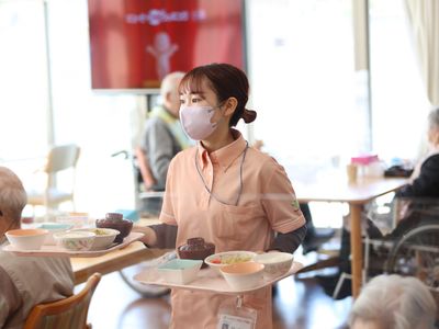 食事サービスの様子