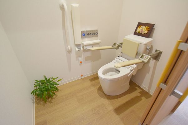 機能的なトイレ