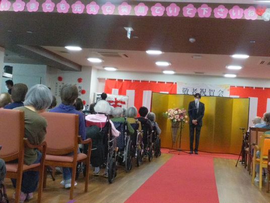 イベント中のホール