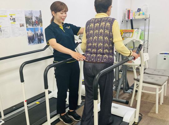 運動支援の様子