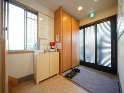 清潔なエントランス