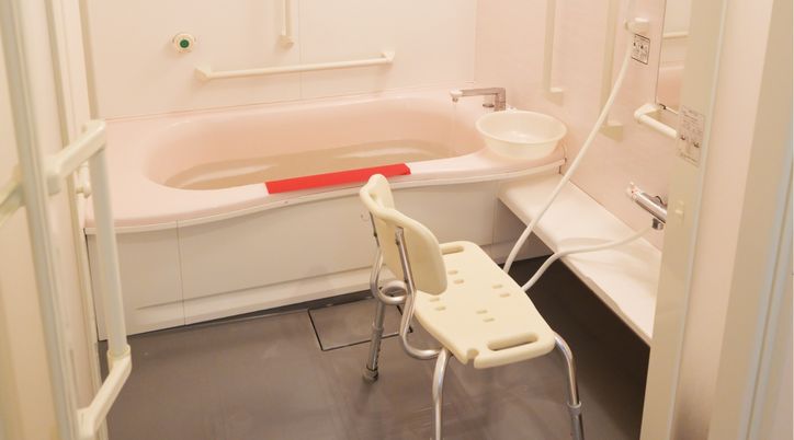 安全性が高い浴室