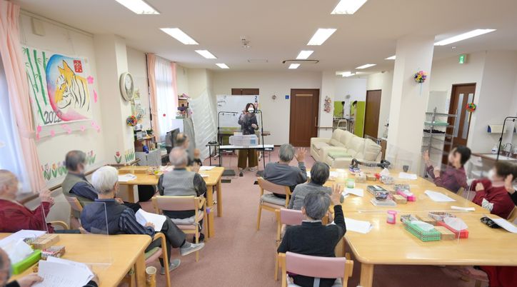 アクティビティの様子ラウンジ