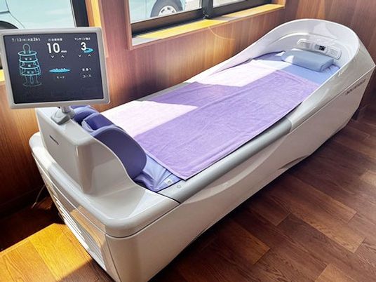 機能訓練用ベッドの室内  