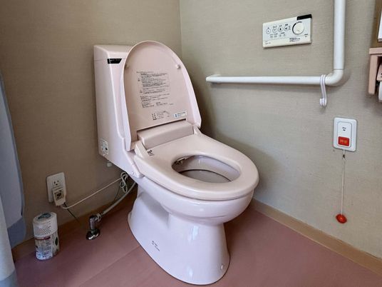 快適な空間のトイレ