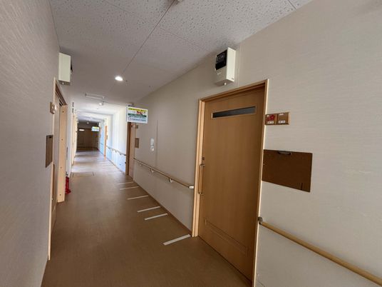 落ち着いた廊下