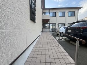 安全な通路のエントランス