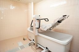 機能的な浴室設備