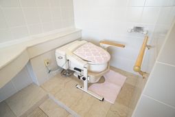 清潔なトイレ設備