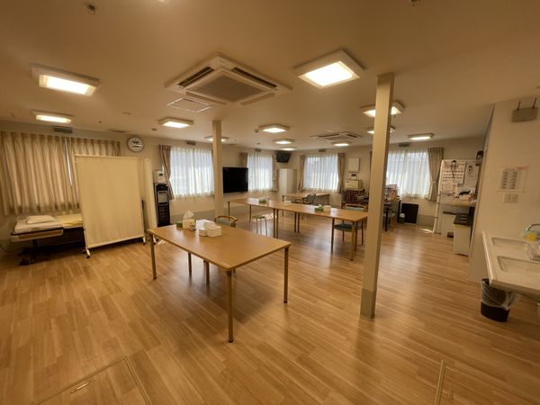 広々とした機能訓練室